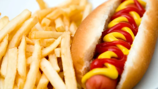 generic hotdog fries food 1920x1080